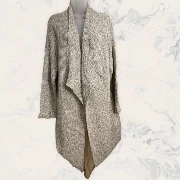 H&M Basic Oversized Long Knit Cardigan - Size XS - Grey - Picture 1 of 8
